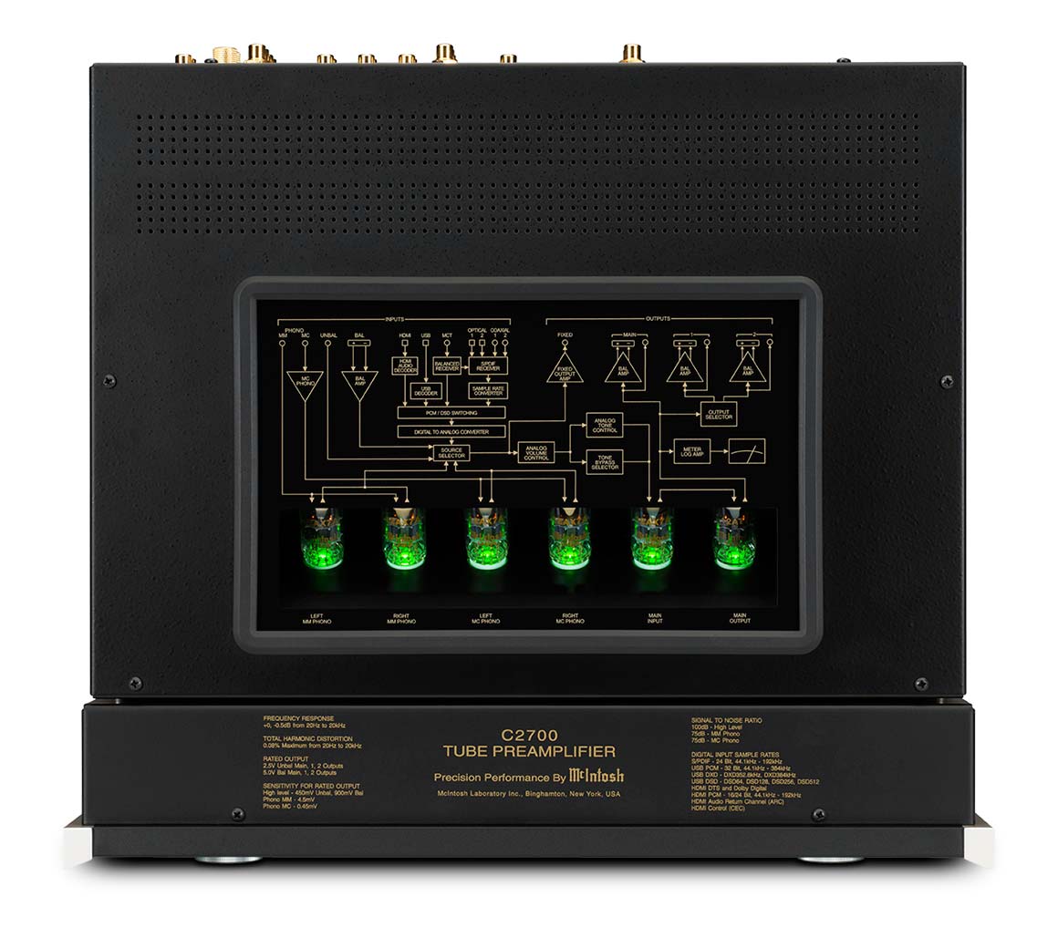 Kopie von McIntosh C2700 AC Vollverstärker