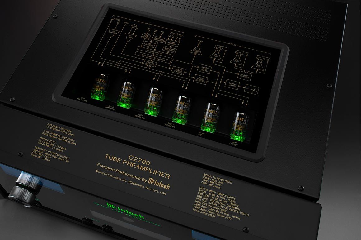 Kopie von McIntosh C2700 AC Vollverstärker