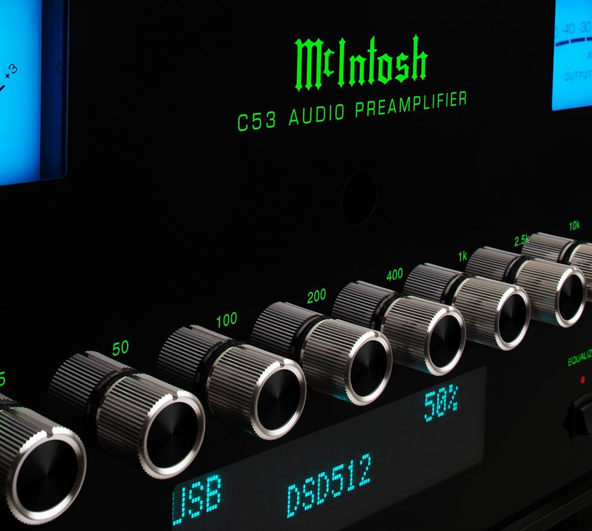 McIntosh C53 AC Höchstaudiophiles Vorverstärker-Komplettpaket