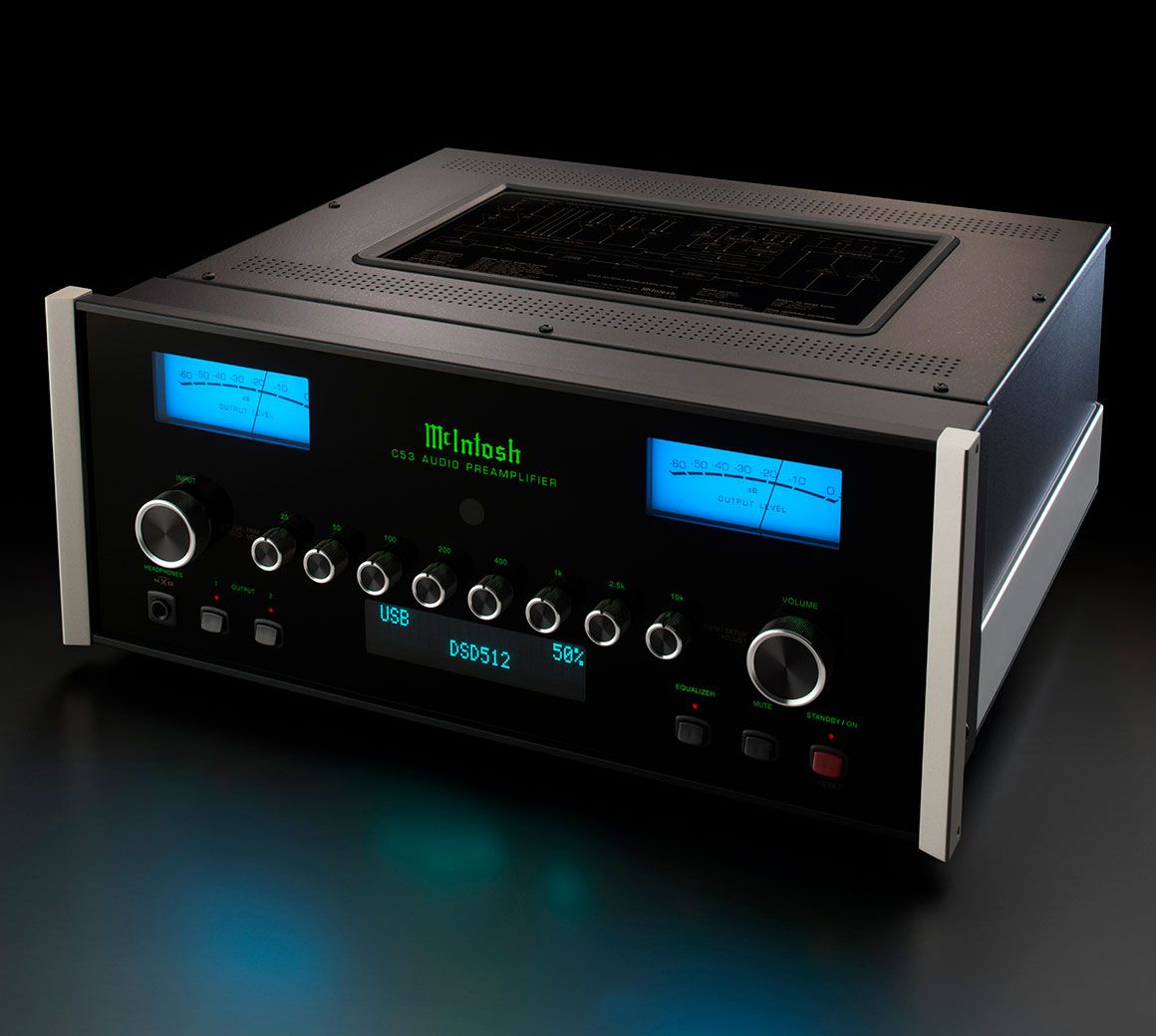 McIntosh C53 AC Höchstaudiophiles Vorverstärker-Komplettpaket