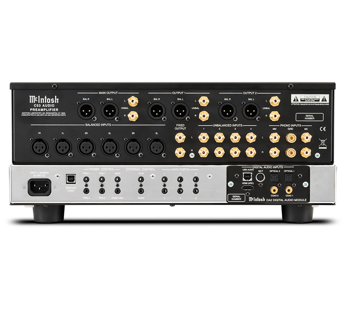 McIntosh C53 AC Höchstaudiophiles Vorverstärker-Komplettpaket