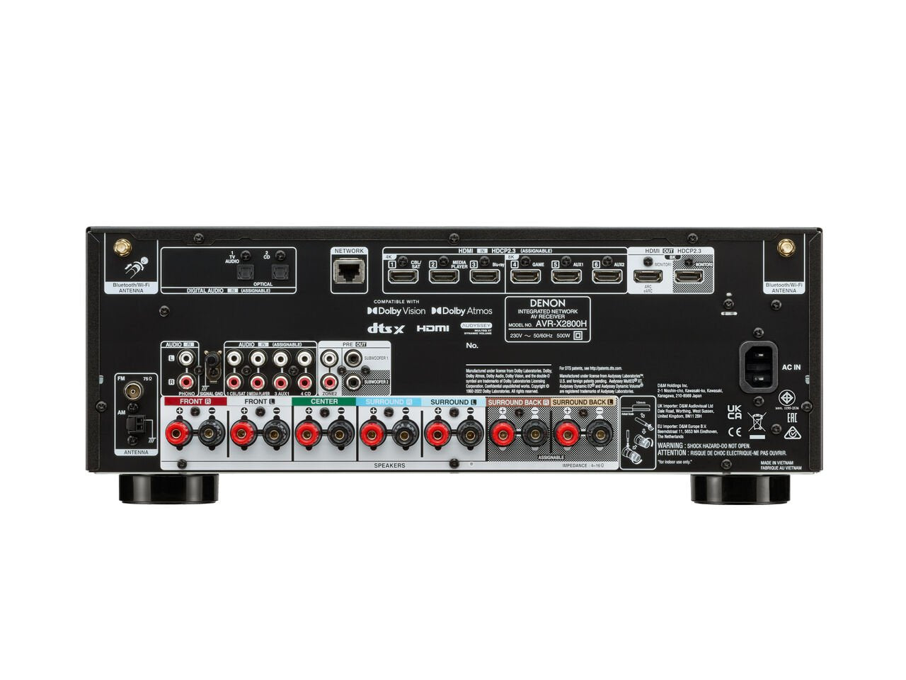 Denon AVR-X2800H AV-Receiver