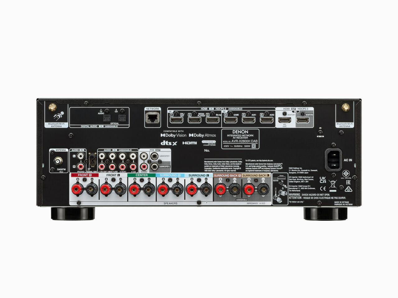 Denon AVR-X2800H DAB AV-Receiver