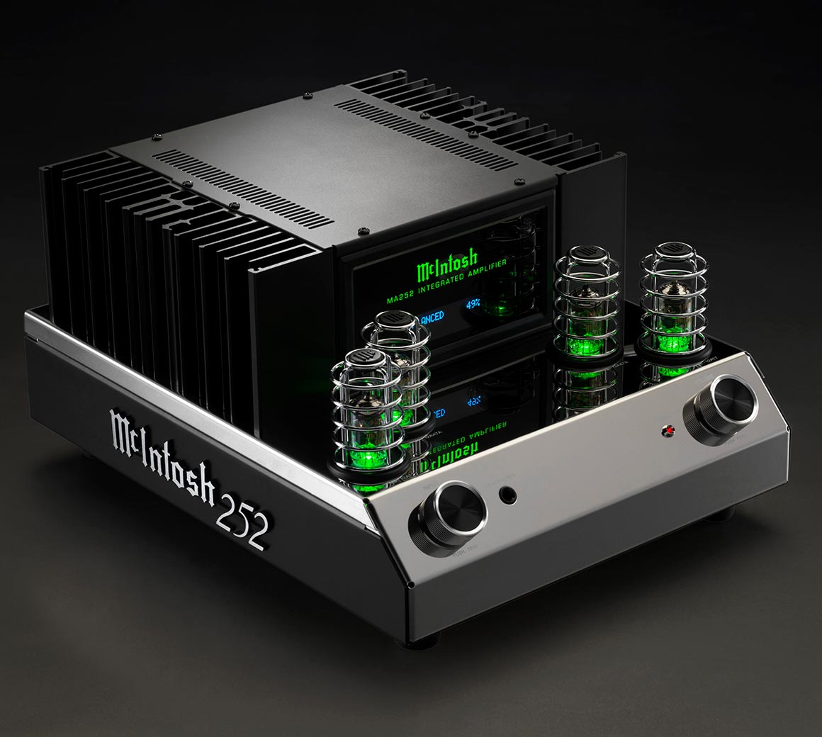 McIntosh MA252 AC Hybrid-Verstärker mit Röhrenvorstufe