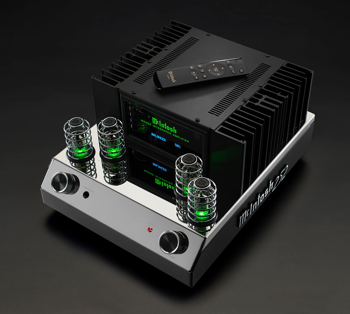 McIntosh MA252 AC Hybrid-Verstärker mit Röhrenvorstufe