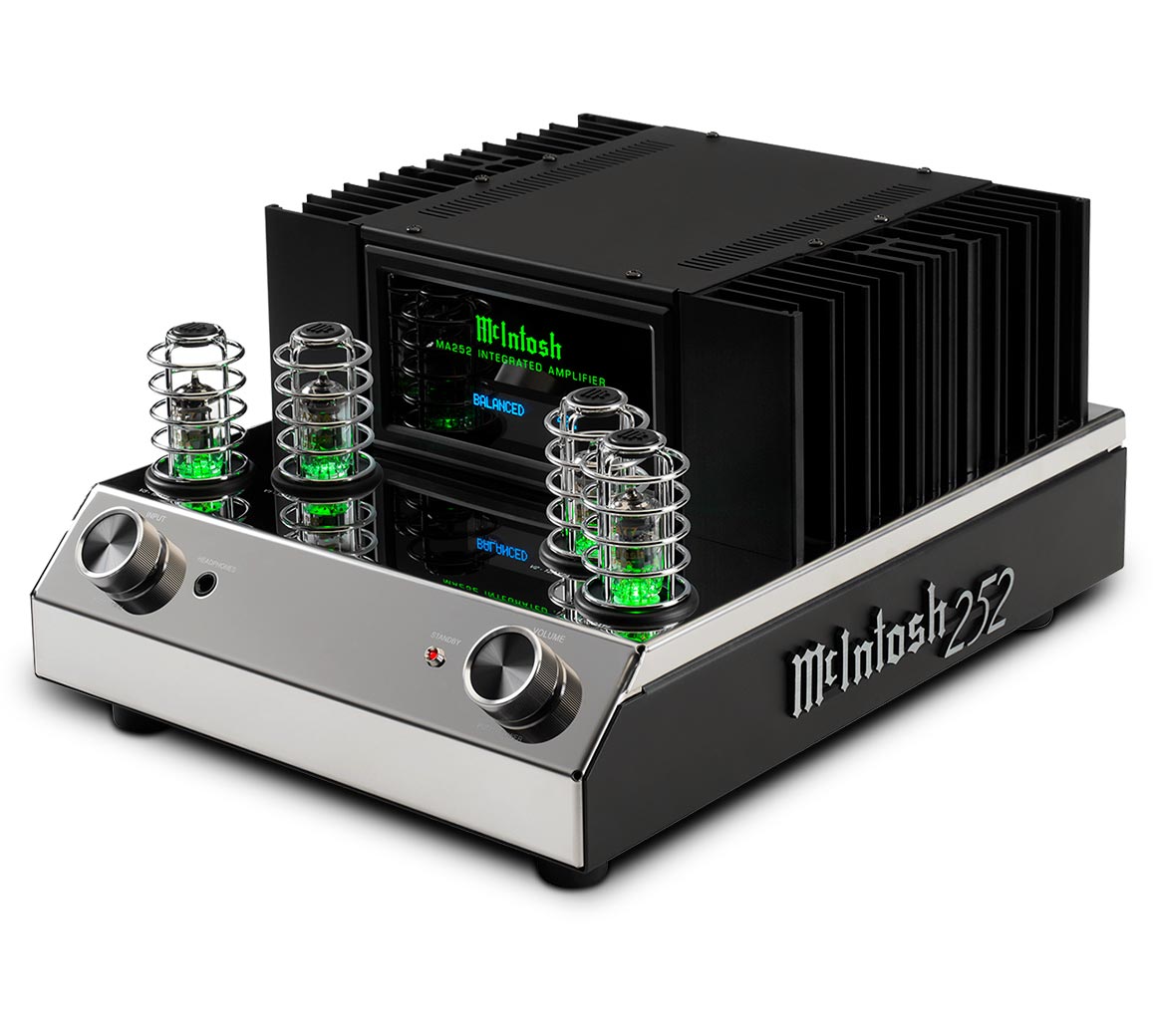 McIntosh MA252 AC Hybrid-Verstärker mit Röhrenvorstufe