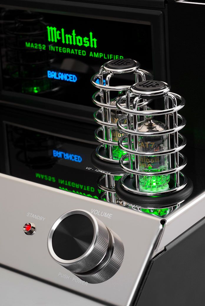 McIntosh MA252 AC Hybrid-Verstärker mit Röhrenvorstufe
