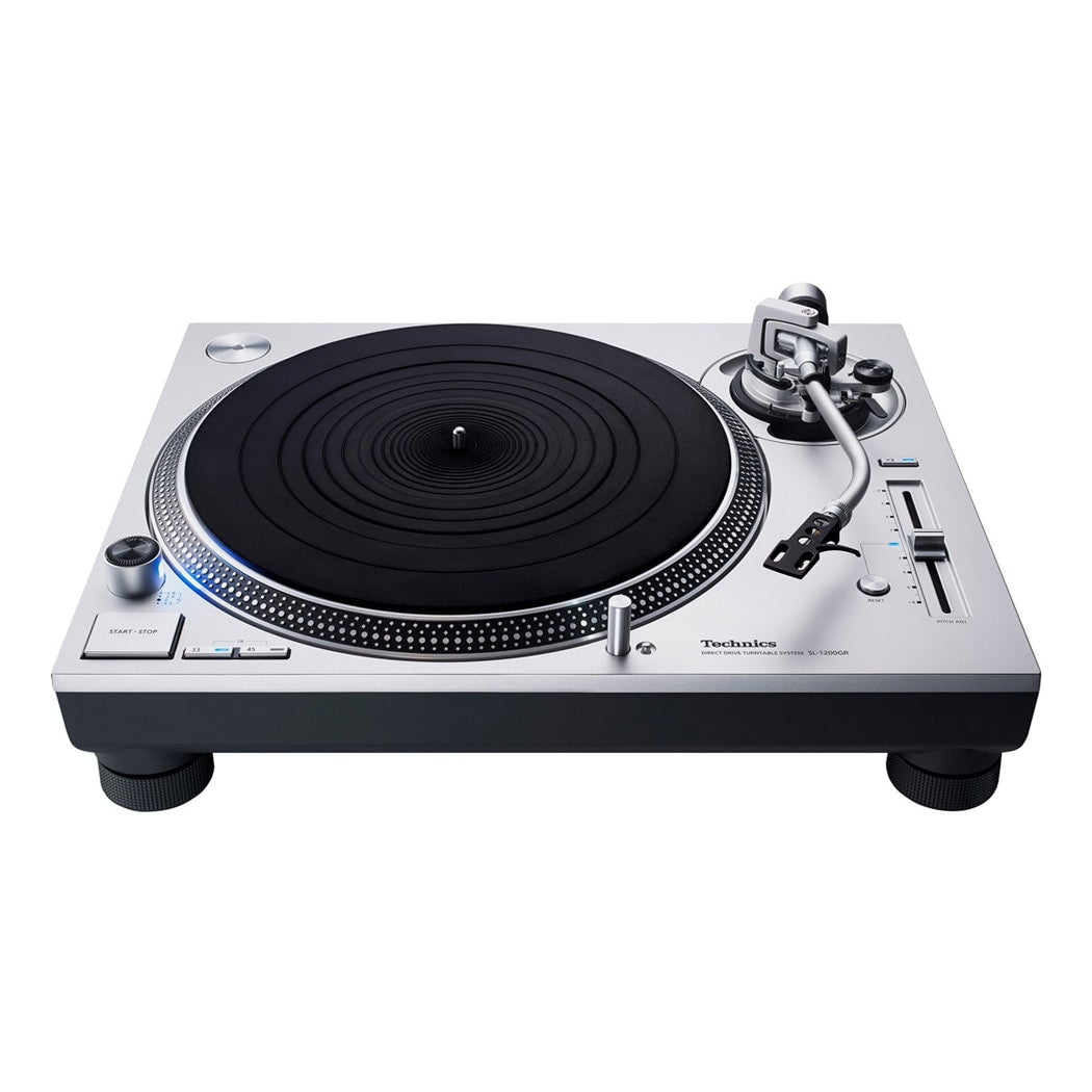 Sonderaktion Technics Plattenspieler SL-1200GR silber inkl. Ortofon 2M Blue und Einstellarbeiten