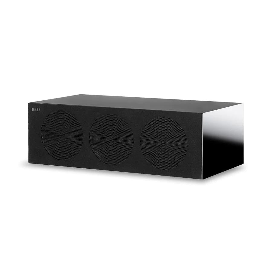 KEF R2c Centerlautsprecher Schwarz Hochglanz