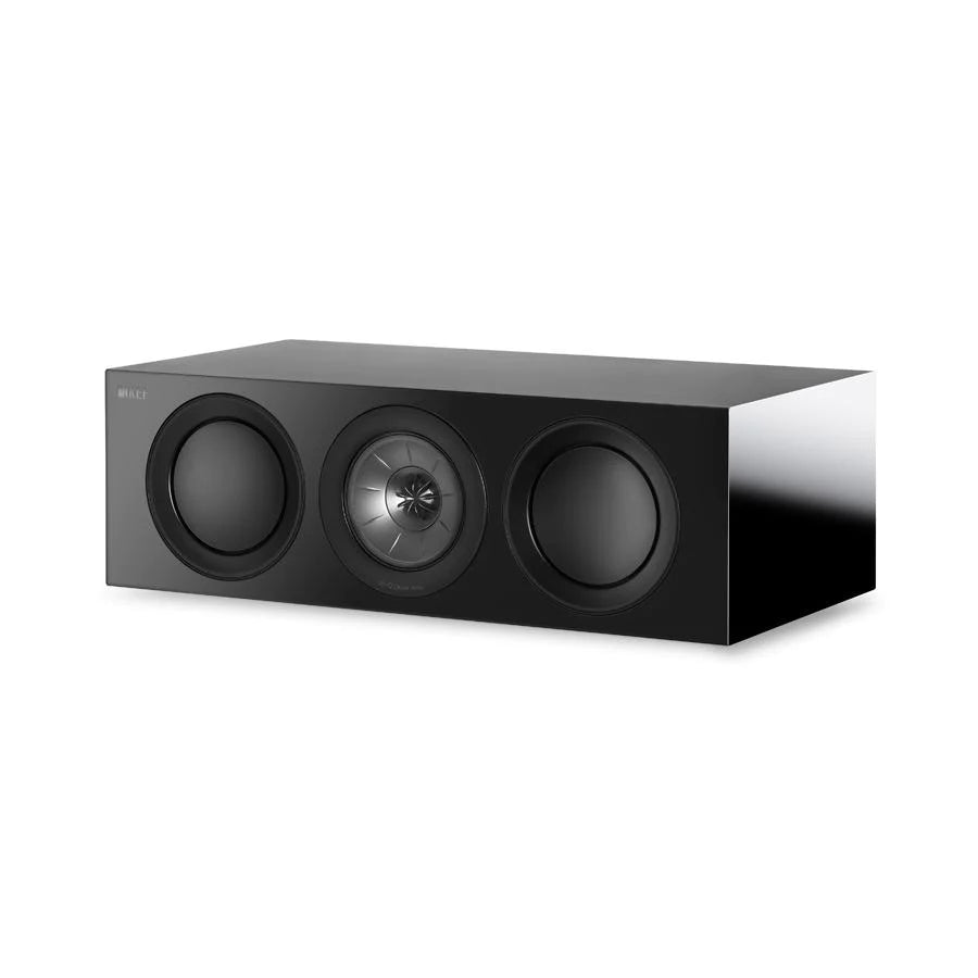 KEF R2c Centerlautsprecher Schwarz Hochglanz